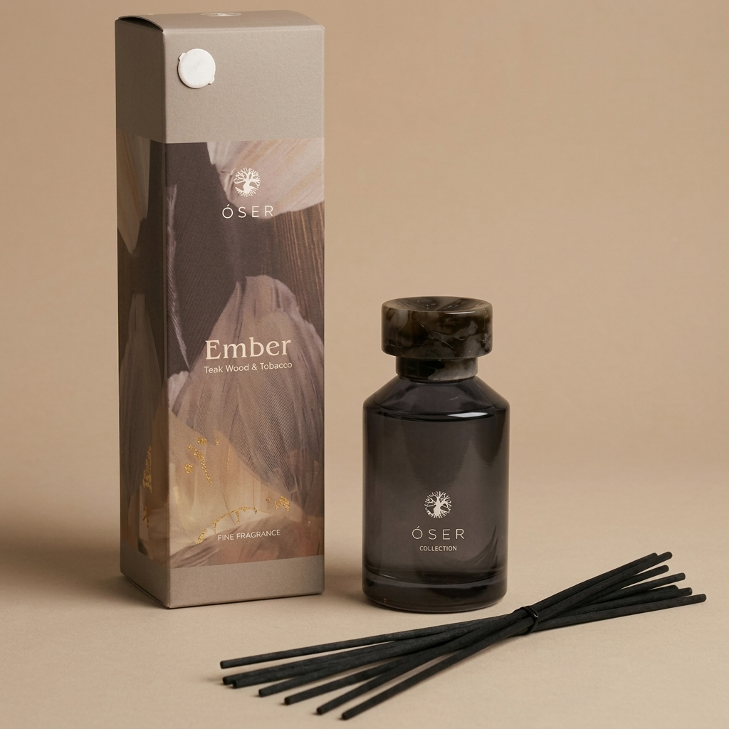 EMBER – Teak Wood & Tobacco Diffuser 180 ml